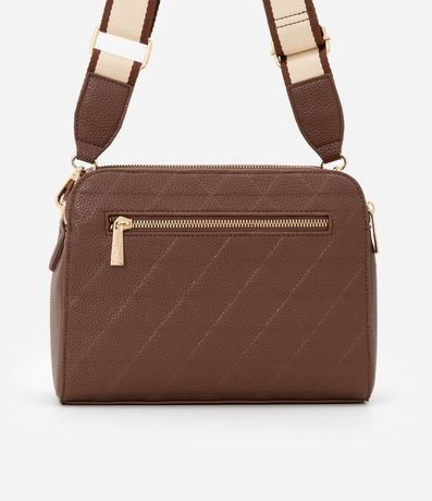 Bolsillo Transversal Mediana con Textura Embossed y Asa de Gorgorão 3