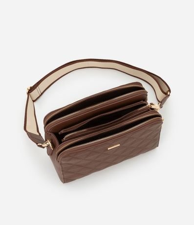 Bolsillo Transversal Mediana con Textura Embossed y Asa de Gorgorão 6