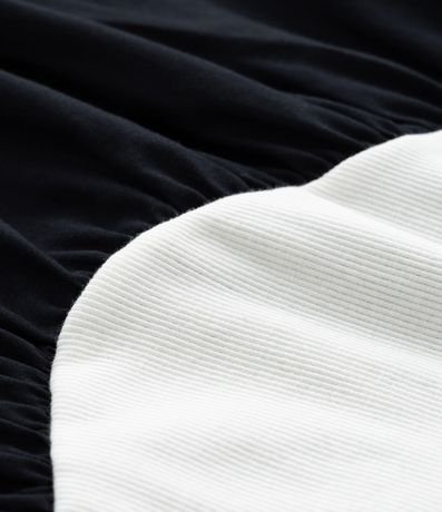 Vestido Midi en Rib Bicolor Curve & Plus Size 9