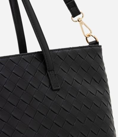 Cartera Shopper Grande con Efecto Tressê 5