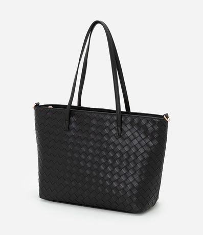 Cartera Shopper Grande con Efecto Tressê 6