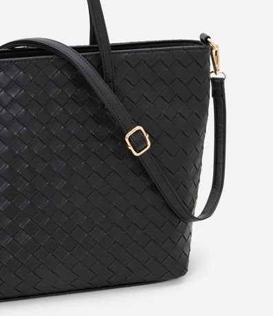 Cartera Shopper Grande con Efecto Tressê 7