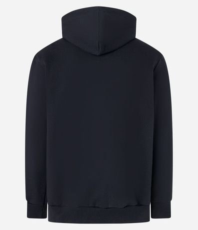 Saco Cerrado en Algodón con Felpa con Estampa Lettering y Capucha 6