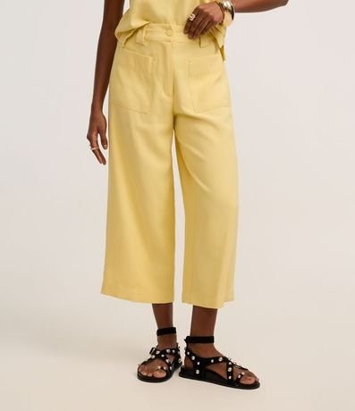 Pantalón Pantacourt con Lazo Delantero 3