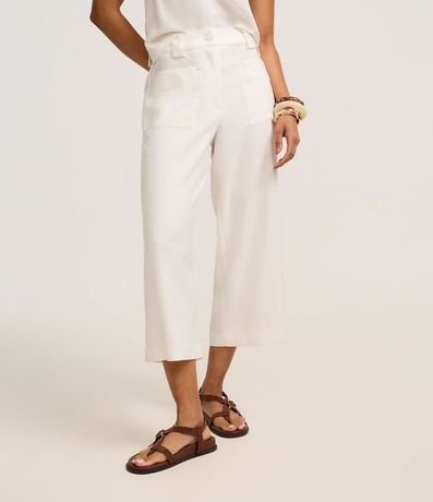 Pantalón Pantacourt con Lazo Delantero 3