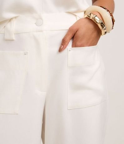 Pantalón Pantacourt con Lazo Delantero 4