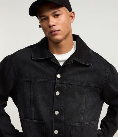 Campera Boxy en Jeans Desteñida 6