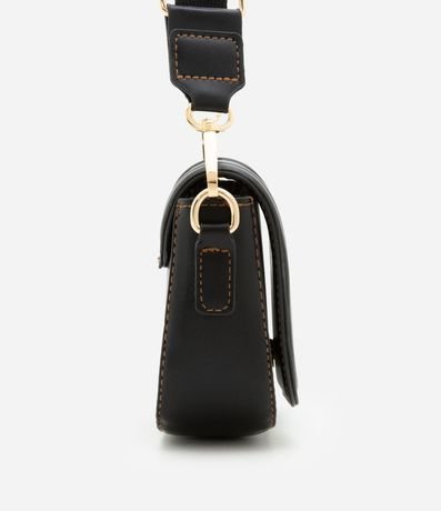 Cartera Transversal Infantil con pespunte Contrastante - Talle único 2