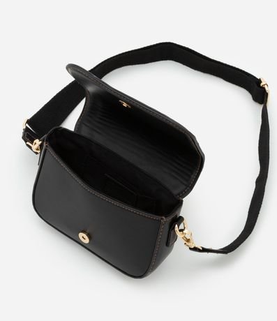 Cartera Transversal Infantil con pespunte Contrastante - Talle único 5