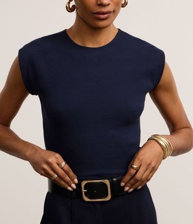 Blusa en Rib Sin Sisa 4