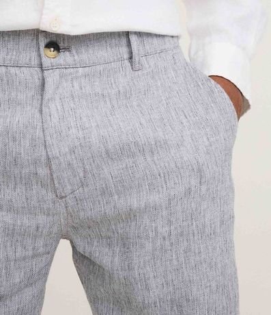 Bermuda Texturizada en Lino 3