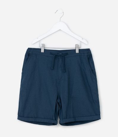 Bermuda Infantil en Sarga - Talle 5 a 14 años