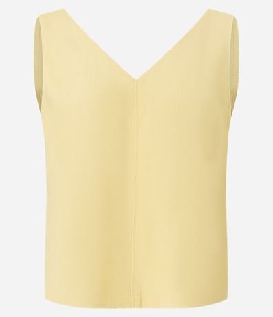 Musculosa en Viscosa con Escote V 5