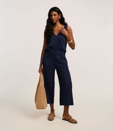 Musculosa en Viscosa con Escote V 2