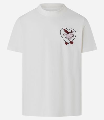 Remera Comfort en Algodón con Estampa Shrek y Lettering Love Is Love 6