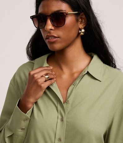 Camisa Manga Larga en Viscolino 4