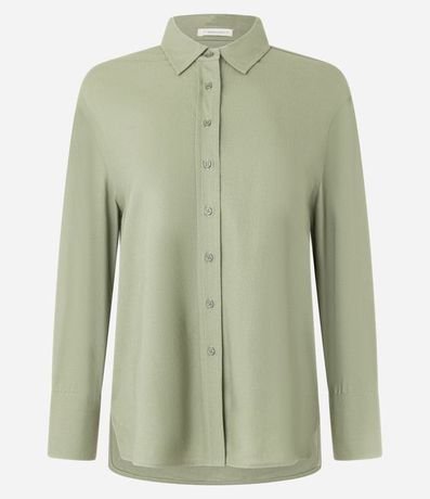 Camisa Manga Larga en Viscolino 5