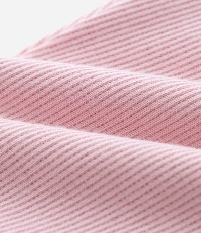 Pantalón Legging Infantil Acanalada con Bajo Ondulado - Talle 1 a 6 años 3