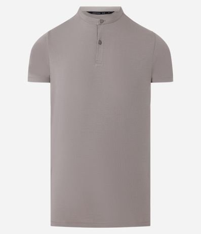 Remera Slim en Viscosa con Cuello Padre 4