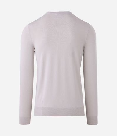 Suéter Regular en Viscosa con Efecto Punto 2