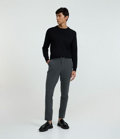 Suéter Regular en Viscosa con Efecto Punto 2