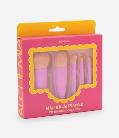 Mini kit de Pinceles de Maquillaje Colores Alchemia