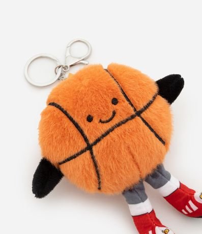 Llavero Infantil con Peluche Bola de Baloncesto - Talle único 3