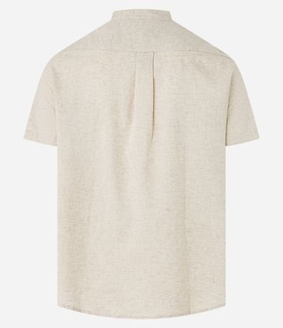 Camisa Bata en Lino con Botones 6