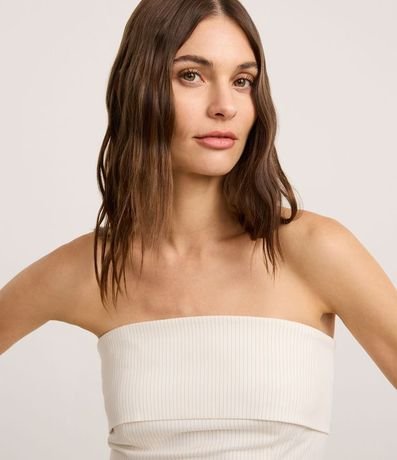 Blusa Sastrería con Escote Virado y Rayas de Tiza 3