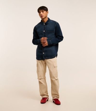 Camisa Oversized en Jeans 2