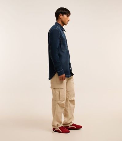 Camisa Oversized en Jeans 4