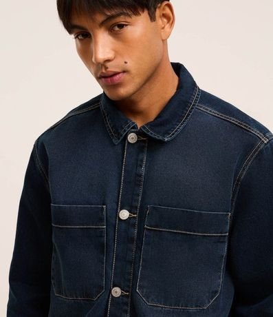 Camisa Oversized en Jeans 5