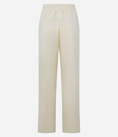 Pantalón Recto Deportiva en Media Malla con Fenda Lateral 6