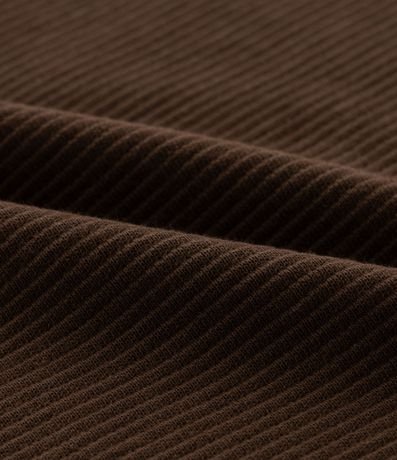 Remera Infantil Acanalada con Etiqueta Aplicada - Talle 5 a 14 años 3