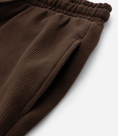 Bermuda Infantil en Algodón Liso con Etiqueta - Talle 5 a 14 años 3