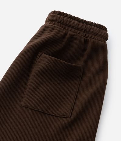 Bermuda Infantil en Algodón Liso con Etiqueta - Talle 5 a 14 años 5