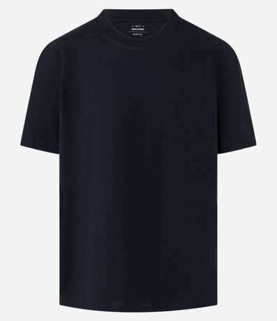 Remera Relaxed Básica en Malla