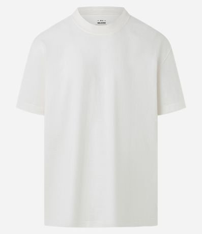 Remera Relaxed Básica en Malla 7