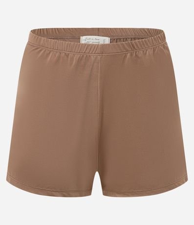 Pijama Short Doll en Microfibra Satinada con Detalle de Encaje 9