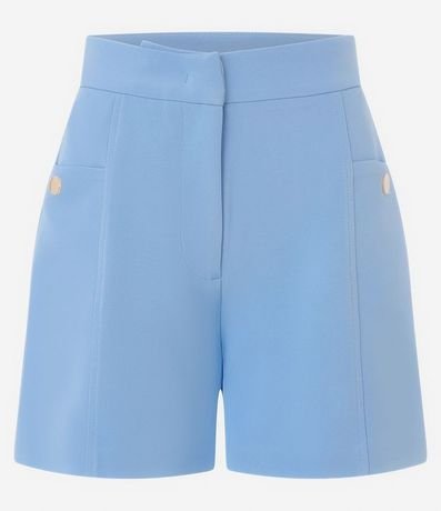 Short Sastre Cintura Alta con Bolsillos Laterales 5