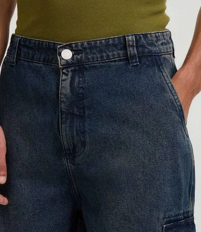 Bermuda Baggy Cargo en Jeans 4
