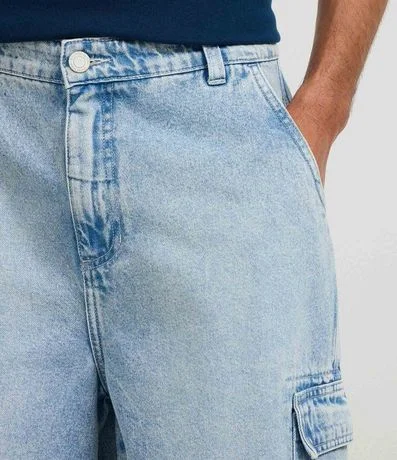 Bermuda Baggy Cargo en Jeans 4