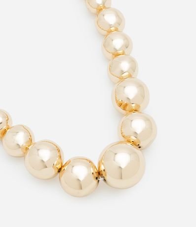 Collar Maxi con Esferas de Dimensiones Graduales 3