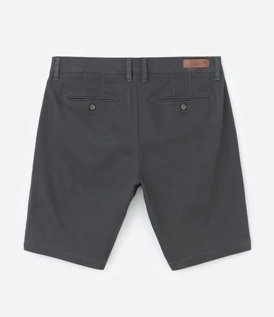 Bermuda Sarga Lisa con Bolsillos 2