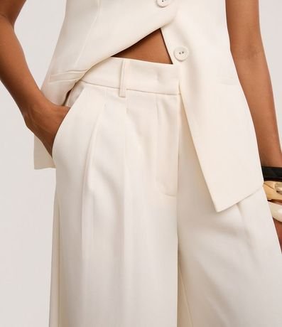 Pantalón Pantalona Sastrería con Pliegues 4