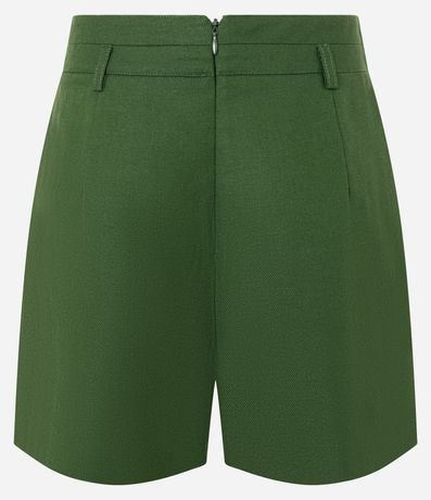 Short Pollera Sastre Cintura Alta en Viscolino 6