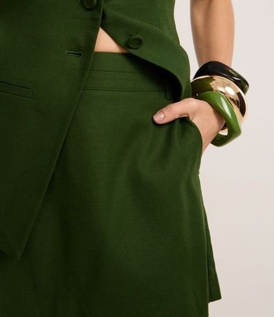 Short Pollera Sastre Cintura Alta en Viscolino 4