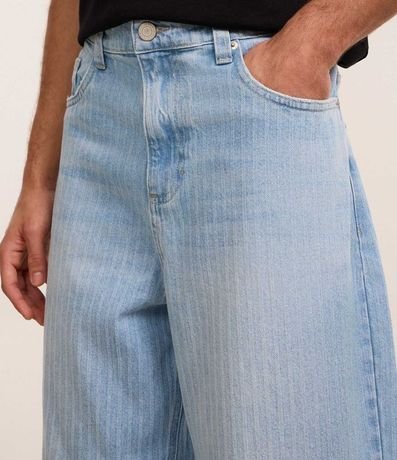 Pantalón Super Baggy en Jeans con Textura y Bolsillos 3