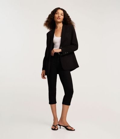 Blazer Comfort Sastre con Botones Dobles y Solapas 2
