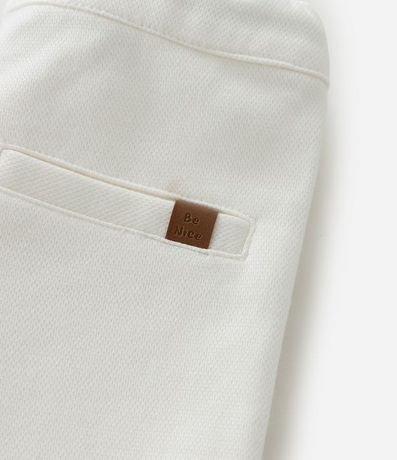 Bermuda Infantil en Piquet con Bajo Plegado - Talle 1 a 4 años 5